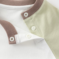 Dave&Bella Toddler Girls/Boys Summer Playful Multi-Print T-shirts Tops