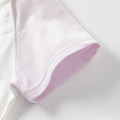 Dave&Bella Toddler Girls/Boys Summer Playful Multi-Print T-shirts Tops