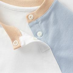 Dave&Bella Toddler Girls/Boys Summer Playful Multi-Print T-shirts Tops