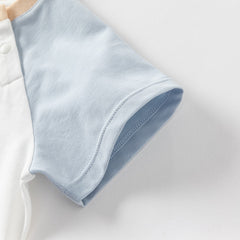 Dave&Bella Toddler Girls/Boys Summer Playful Multi-Print T-shirts Tops