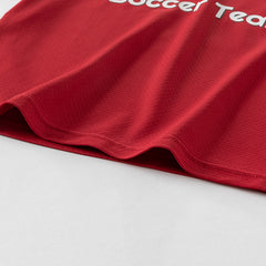 Dave&Bella Kids Boys Summer Sports Red T-shirt White Short Sets