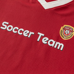 Dave&Bella Kids Boys Summer Sports Red T-shirt White Short Sets