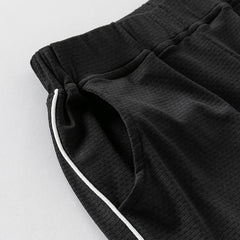 Dave&Bella Kids Boys Summer Sports Red T-shirt White Short Sets