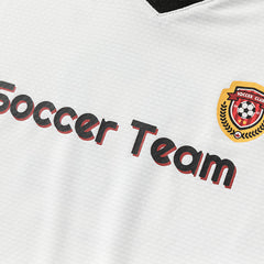 Dave&Bella Kids Boys Summer Sports Red T-shirt White Short Sets