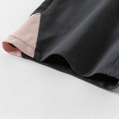 Dave&Bella Kids Boys Summer Sports-style Striped Outdoor Polos Shorts Sets