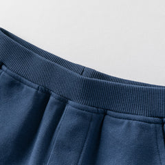 Dave&Bella Kids Boys Summer Sports-style Striped Outdoor Polos Shorts Sets