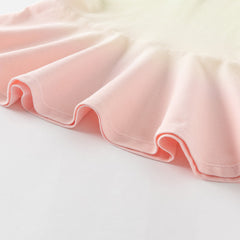 Dave&Bella Toddler Girls Summer Outdoor Cute Polo-collar A-line Dress