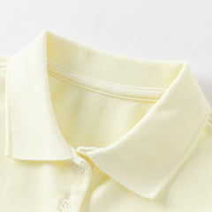 Dave&Bella Toddler Girls Summer Outdoor Cute Polo-collar A-line Dress