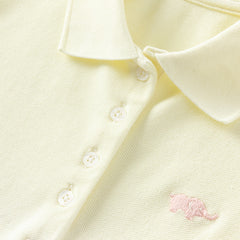 Dave&Bella Toddler Girls Summer Outdoor Cute Polo-collar A-line Dress