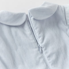 Dave&Bella Girl Summer Classic Blue Purple Mesh Princess Sleeveless Dress