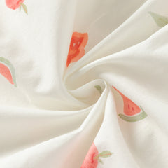 Dave&Bella Toddler Girls Summer Cotton Fruit Print T-shirt Short Pant Sets