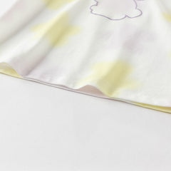 Dave&Bella Toddler Boys Summer Light Purple/Blue Stylish Breathable T-shirt Tops