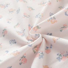 Dave&Bella Girls Summer Pink Floral Print Doll Collar Sweet Dress