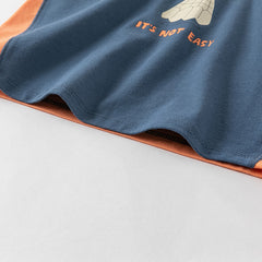 Dave&Bella Kids Boys Summer Outdoor Antimicrobial T-shirt Short Pant Sets