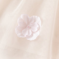 Dave&Bella Girls Summer Pink Mesh Flower Halter Dress