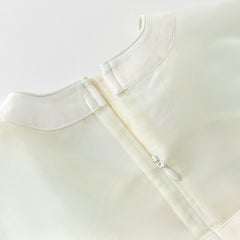 Dave&Bella Kids Girls Summer Classic Lotus Embroidered Chinese-style Mesh Dress