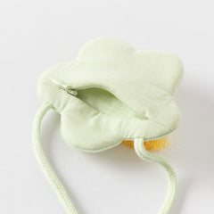 Dave&Bella Toddler Girls Summer Green Mesh Elegance Princess Dress (wallet bag)