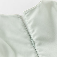 Dave&Bella Girls Summer Green Mesh Princess Dress