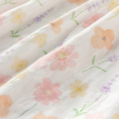 Dave&Bella Girls Summer Cotton Cute Floral Print Halter Dress