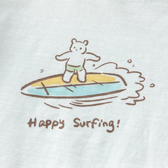 Dave&Bella Toddler Boys Summer Cotton Light Blue T-shirt Short Pant Sets