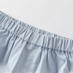 Dave&Bella Toddler Boys Summer Casual Yellow Comfortable T-shirt Pant Outfit Sets