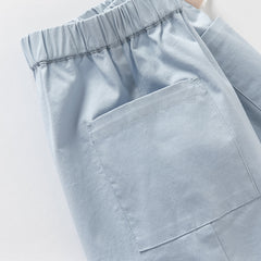 Dave&Bella Toddler Boys Summer Casual Yellow Comfortable T-shirt Pant Outfit Sets