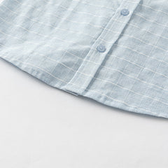 Dave&Bella Toddler Boys Summer Cotton Blue T-shirt Backpack Shorts Sets