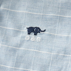 Dave&Bella Toddler Boys Summer Cotton Blue T-shirt Backpack Shorts Sets