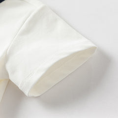 Dave&Bella Toddler Boys Summer Polo Cotton T-shirt Short Pant Sets