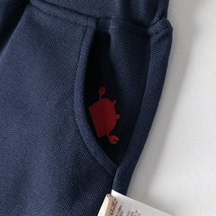 Dave&Bella Toddler Boys Summer Polo Cotton T-shirt Short Pant Sets