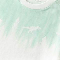 Dave&Bella Toddler Boys Summer Casual Green T-shirt Pant Sets