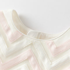 Dave&Bella Girls Summer Yellow Sleeveless Mesh Sweetheart Vest Dress