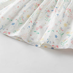 Dave&Bella Girls Summer Floral Print Cotton Dress