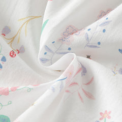 Dave&Bella Girls Summer Floral Print Cotton Dress