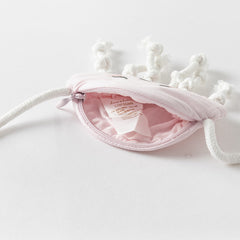 Dave&Bella Girls Summer Cotton Blue White Striped Cute Sleeveless Dress (wallet bag)