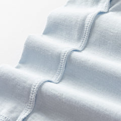 Dave&Bella Toddler Girls/Boys Summer Light Pink/Light Blue T-shirt Tops