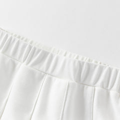 Dave&Bella Kids Girls Summer Candy Pink College Style T-shirt Pleated Skirt Sets