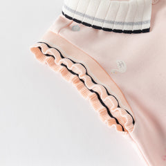 Dave&Bella Girls Summer Formal College Polo Sleeveless Dress