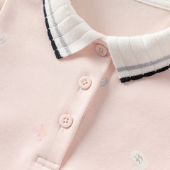 Dave&Bella Girls Summer Formal College Polo Sleeveless Dress