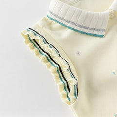 Dave&Bella Girls Summer Formal College Polo Sleeveless Dress