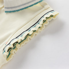 Dave&Bella Girls Summer Formal College Polo Sleeveless Dress