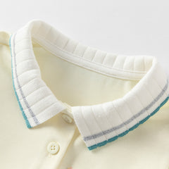 Dave&Bella Girls Summer Formal College Polo Sleeveless Dress