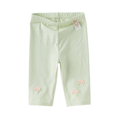 Dave&Bella Toddler Girls Summer Versatile Multi-color Slim Leggings