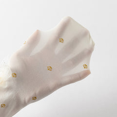 Dave&Bella Girls Summer Light Breathable Beige Footed Tights Leggings