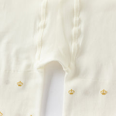 Dave&Bella Girls Summer Light Breathable Beige Footed Tights Leggings