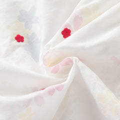 Dave&Bella Girls Summer Printed Bubble Sleeve Floral Pod Skirt Dress