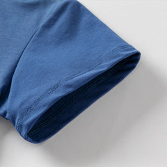 Dave&Bella Toddler Boys/Girls Summer Playful Print Classic T-shirt Tops