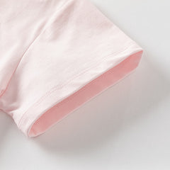 Dave&Bella Toddler Boys/Girls Summer Playful Print Classic T-shirt Tops