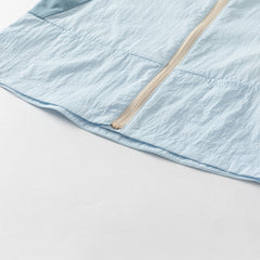 Dave&Bella Kids Boys Summer Blue Outdoor UV-protection Sunscreen Lightweight Jackets