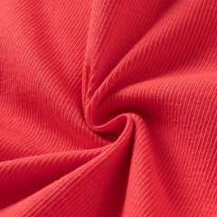 Dave&Bella Girls Summer Casual Red Short Sleeve Mesh Dress